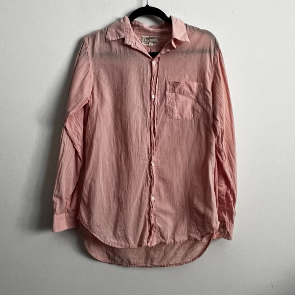 Current Elliott Button Down Cotton Casual Shirt - image 1